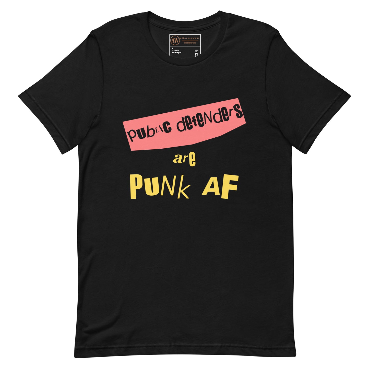 Public defenders are punk AF shirt