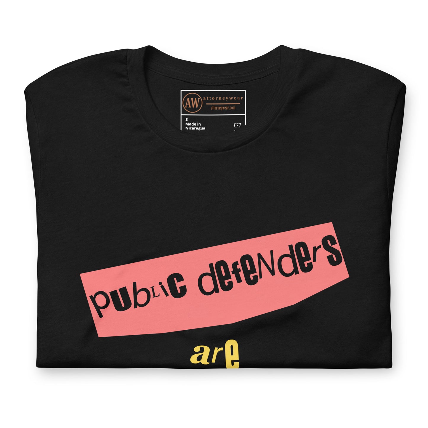 Public defenders are punk AF shirt