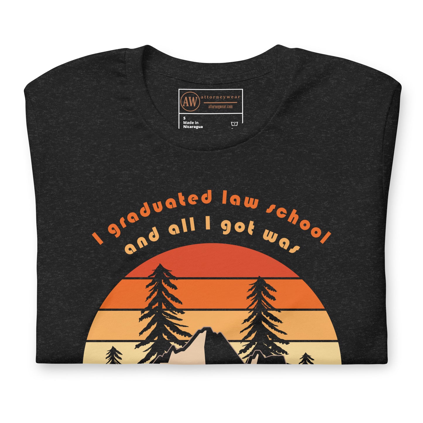 Mountain of debt shirt