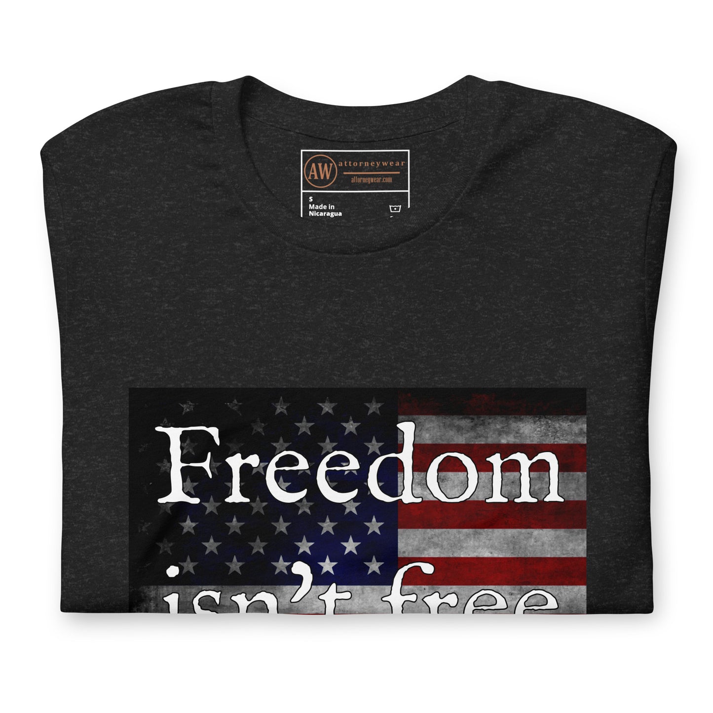 Freedom isn't free... unless you get a public defender shirt