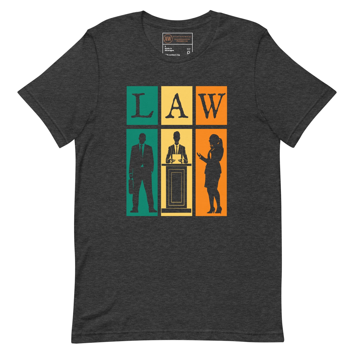 Law silhouettes shirt