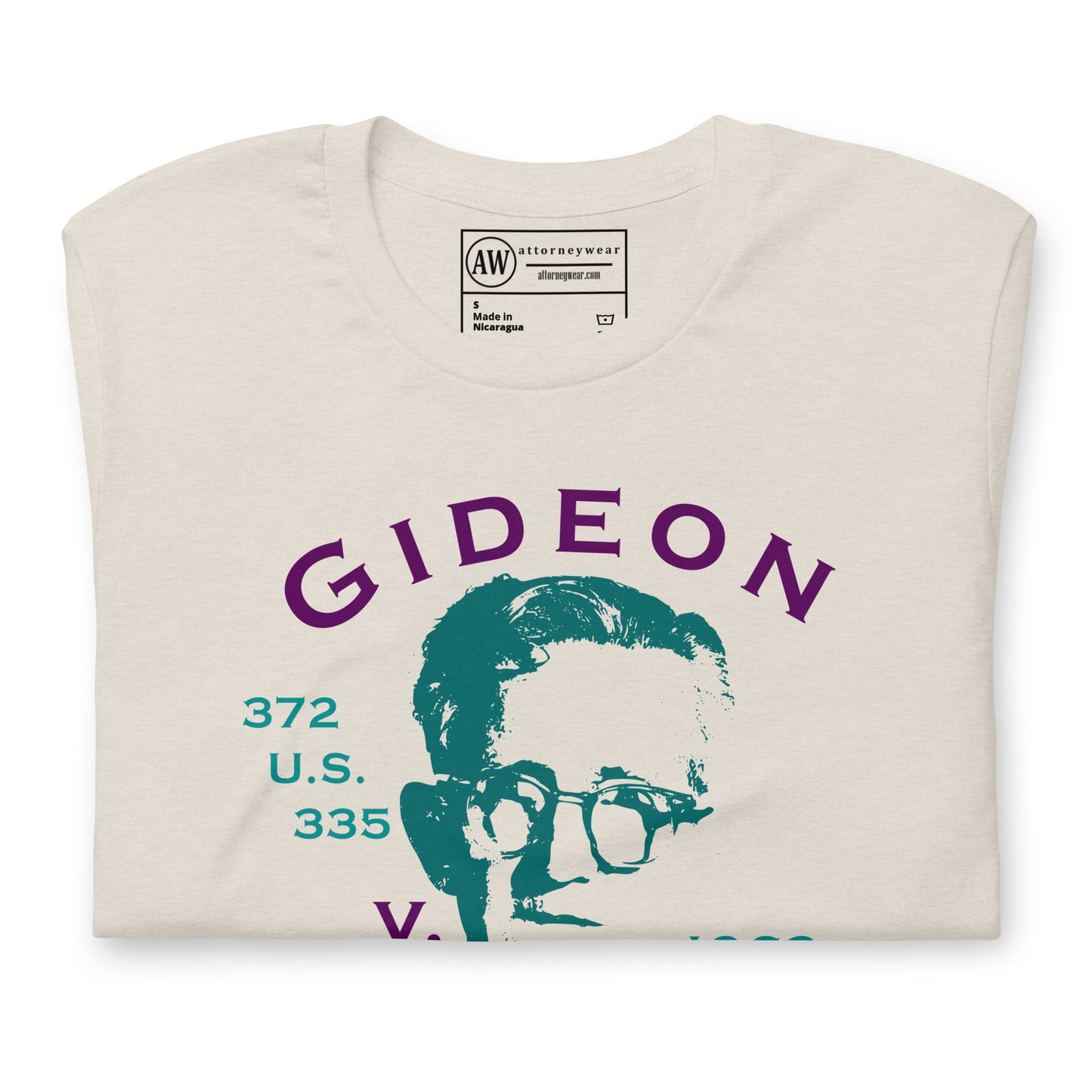 Gideon v. Wainright shirt